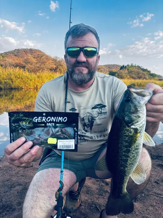 Fish caught on a Geronimo bait